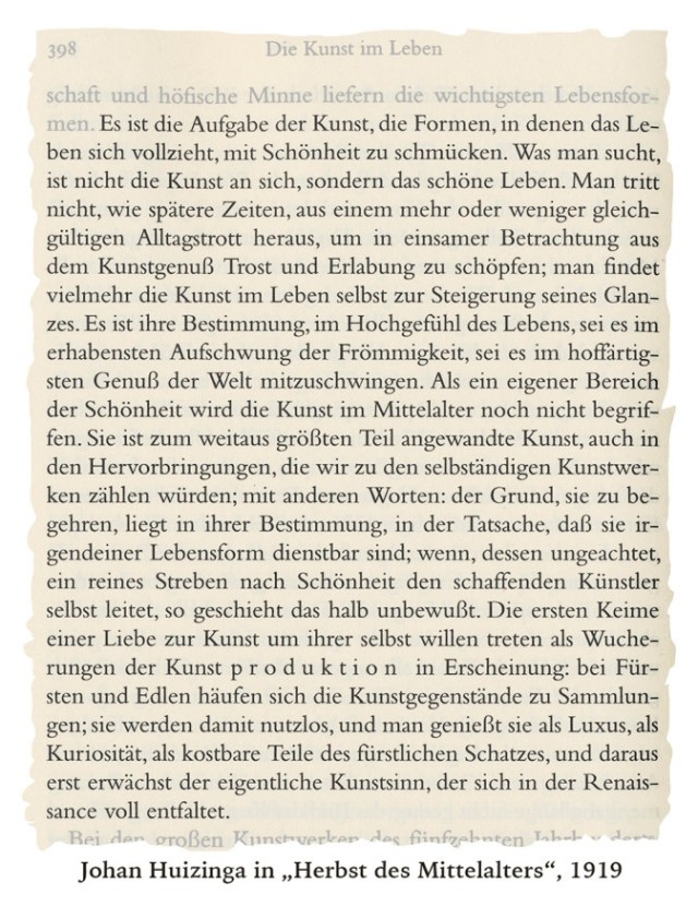 Huizinga-Mittelalter